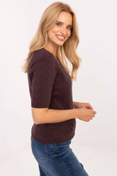 Suéter de manga corta modelo 217328 Factory Price