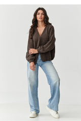 Cárdigan modelo 217364 Makadamia