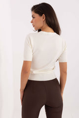 Suéter de manga corta modelo 217627 Factory Price