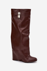 Botas de piel modelo 217756 Camina con estilo