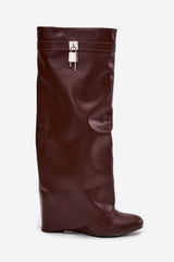 Botas de piel modelo 217756 Camina con estilo