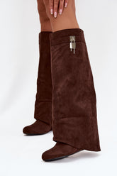 Botas de piel modelo 217758 Camina con estilo