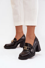 Zapatos bajos de tacón modelo 217841 Step in style