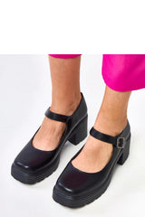 Zapatos bajos de tacón modelo 218165 Solea