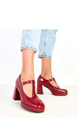 Zapatos bajos de tacón modelo 218174 Solea