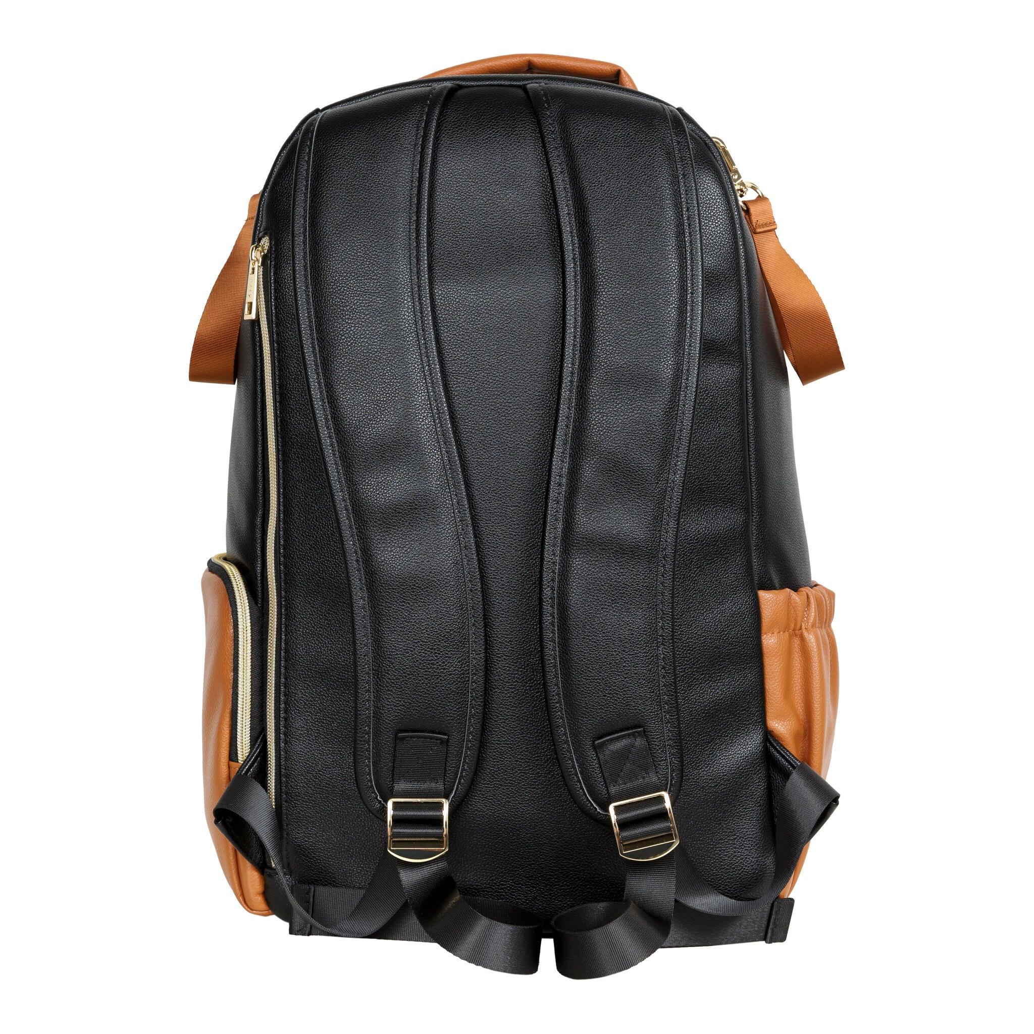 Mochila Grande para Pañales – Black Coffee - ZYOUNAT Boutique