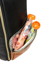 Mochila Grande para Pañales – Black Coffee - ZYOUNAT Boutique