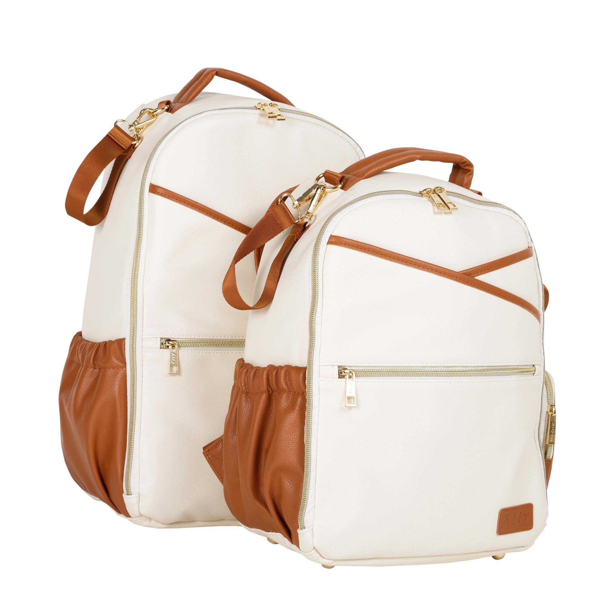 Mochila Grande para Pañales – Cappuccino - ZYOUNAT Boutique