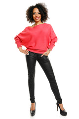 Blusa estilo murciélago modelo 84283 PeeKaBoo