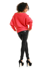 Blusa estilo murciélago modelo 84283 PeeKaBoo