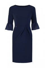 Vestido de talla grande modelo 108535 Jersa