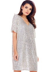 Vestido de noche modelo 139579 awama