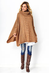 Poncho modelo 139871 Makadamia