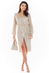 Vestido de noche modelo 150770 awama