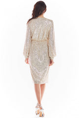 Vestido de noche modelo 150770 awama