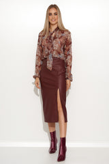 Blusa modelo 157007 Makadamia