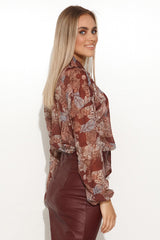 Blusa modelo 157007 Makadamia