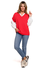 Chaleco modelo 157587 BE Knit