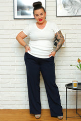 Blusa talla grande modelo 169022 Karko