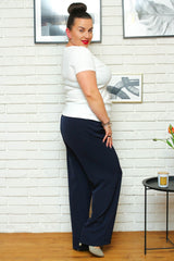 Blusa talla grande modelo 169022 Karko