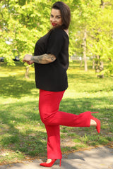 Blusa talla grande modelo 169033 Karko