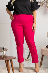 Pantalón talla grande modelo 169226 Karko
