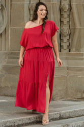 Falda talla grande modelo 169272 Karko