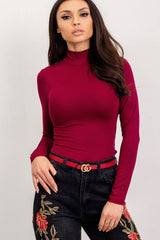 Jersey de cuello alto modelo 169852 Rue Paris