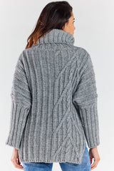 Jersey de cuello alto modelo 173936 awama