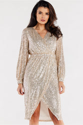 Vestido de noche modelo 174356 awama