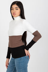 Jersey de cuello alto modelo 175119 Rue Paris