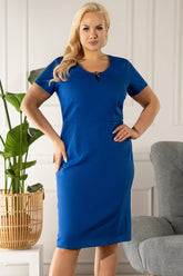 Vestido talla grande modelo 175229 Karko