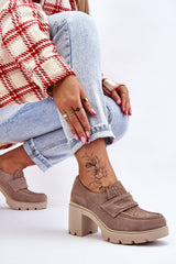 Zapatos bajos tacón modelo 175919 Paso con estilo