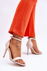 Sandalias tacón modelo 177463 Step in style