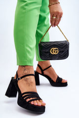 Sandalias de tacón modelo 179122 Step in style