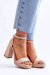 Sandalias de tacón modelo 179871 Step in style