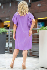 Vestido talla grande modelo 180444 Karko