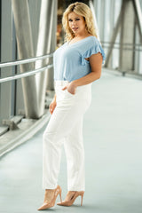 Pantalón talla grande modelo 180476 Karko
