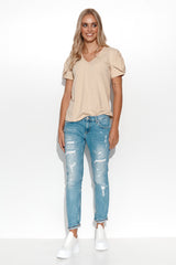 Blusa modelo 180761 Makadamia