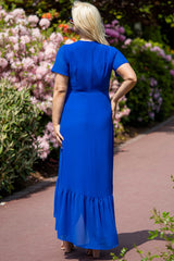 Vestido talla grande modelo 183279 Karko