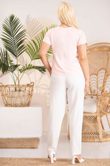 Blusa talla grande modelo 183321 Karko