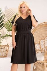 Vestido talla grande modelo 183384 Karko