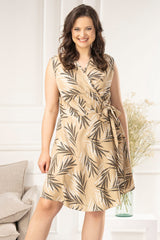 Vestido talla grande modelo 183398 Karko