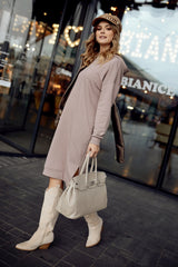 Vestido de día modelo 184118 Fasardi