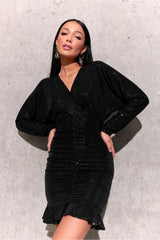 Vestido corto modelo 186655 Roco Fashion