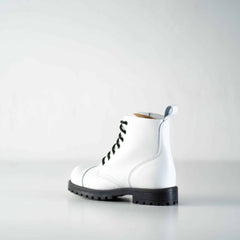 517 aka Aviator Boots - White