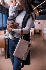 Bolso de accesorios para bebé – Cappuccino - ZYOUNAT Boutique