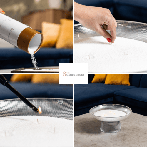 Vela en Polvo de Colores sin Aroma - 3 kg, ~750h - ZYOUNAT Boutique