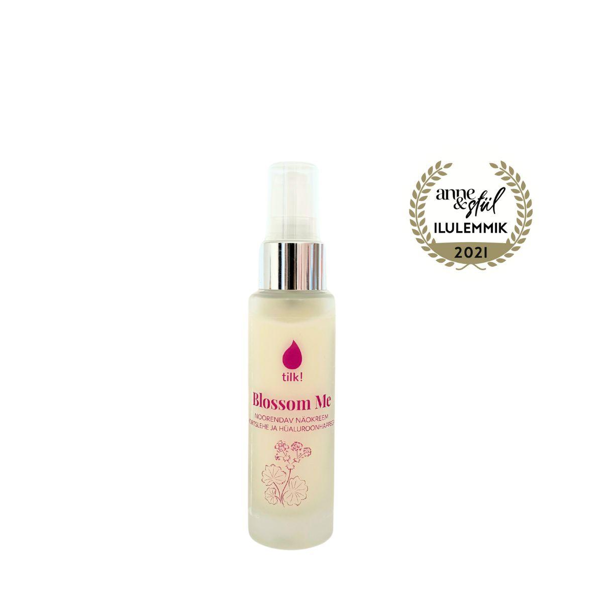 Crema Facial Anti-Estrés Blossom Me con Alquemila y Ácido Hialurónico, 50ml - ZYOUNAT Boutique