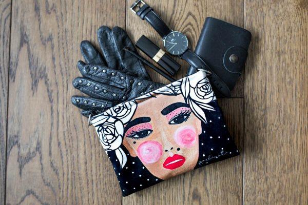 BOLSA DE MAQUILLAJE / NECESER YOKO - NEGRO - ZYOUNAT Boutique